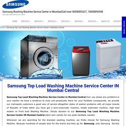Samsung Top Load Washing Machine Service Center IN Mumbai Central