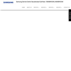 samsung washing machine service center in secunderabad