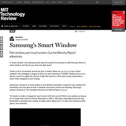 Samsung's Smart Window