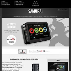 The Samurai - HDMI ProRes HD/SD-SDI Recorder