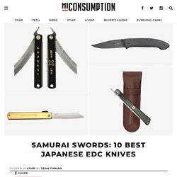Samurai Swords: 10 Best Japanese EDC Knives
