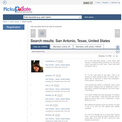 San Antonio Online Dating Site