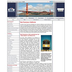 San Francisco - USA Guide des Voyages et des Transports, Attractions Touristiques