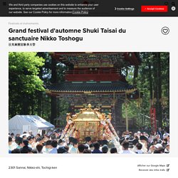 Grand festival d'automne Shuki Taisai du sanctuaire Nikko Toshogu