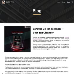 SANCTUS - Blog