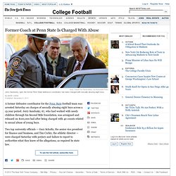 Jerry Sandusky, Former Coach At Penn State, Is Charged With Abuse