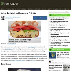 Italian Sandwich on Homemade Ciabatta