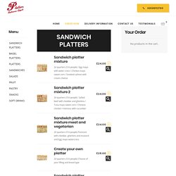 M&S, Tesco, Costco, Morrisons, Sainsburys and Subway Sandwich Platters