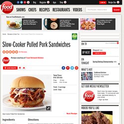 Slow-Cooker Pulled Pork Sandwiches Recipe