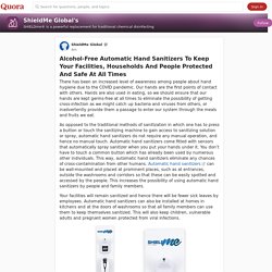 Alcohol-Free Automatic Hand Sanitizers