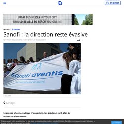 Sanofi : pas de chiffrage sur les licenciements