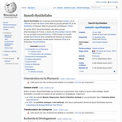 1999 Sanofi-Synthélabo