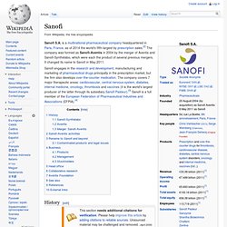 Sanofi - Wiki