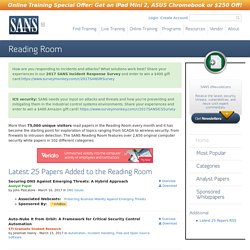 Information Security Reading Room - Computer Security White Papers