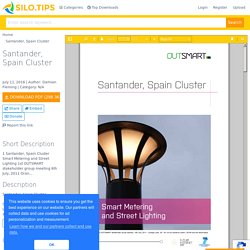 [PDF] Santander, Spain Cluster - Free Download PDF