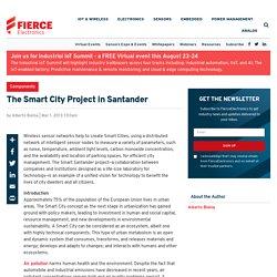 The Smart City Project in Santander