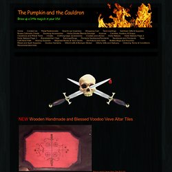 Voodoo/ Santeria - The Pumpkin and the Cauldron