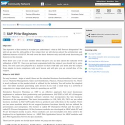 SAP PI for Beginners