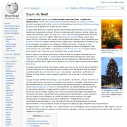 Sapin de Noël