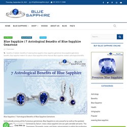 7 Astrological Benefits of Blue Sapphire Gemstone