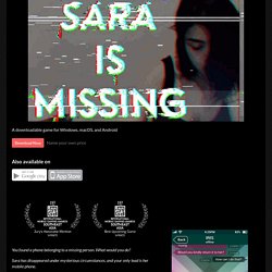 Sara is Missing by saraismissing