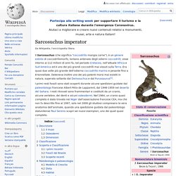 Sarcosuchus imperator