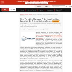 New York City Managed IT Services Provider Educates On IT Security Compliance