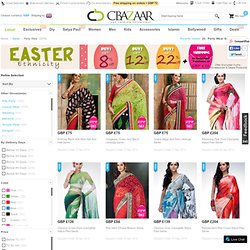 Buy Latest party wear saree Designs: Cbazaar