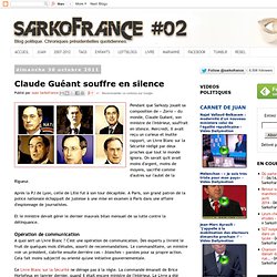 Claude Guéant souffre en silence