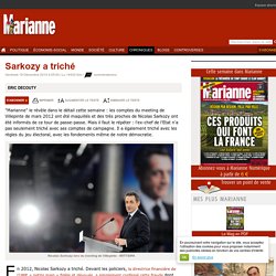 Sarkozy a triché