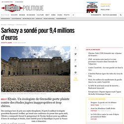 Sarkozy a sondé pour 9,4 millions d’euros