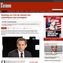 Sarkozy ou l'art de choisir les statistiques qui arrangent