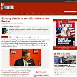 Sarkozy structure son aile droite contre Borloo