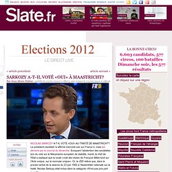 Sarkozy a-t-il voté «oui» à Maastricht?