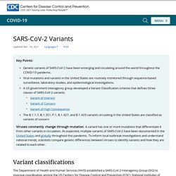 16.03.21 CDC SARS-CoV-2 Variants of Concern
