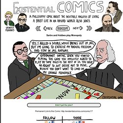 Sartre and Hobbes play Monopoly