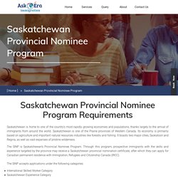 Saskatchewan Express Entry Process
