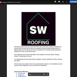 Saskatoon Roofing Service Links.pdf