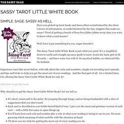 Sassy Tarot Little White Book