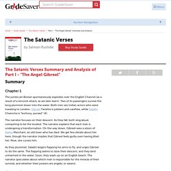 The Satanic Verses Part I - “The Angel Gibreel” Summary and Analysis
