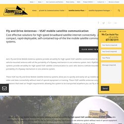 AvL Fly and Drive Mobile Satellite Antenna