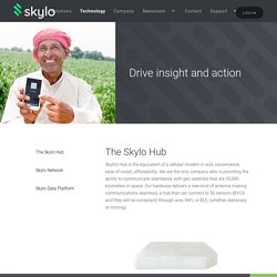 Skylo's satellite network connects machines & sensors everywhere