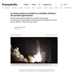 La France place en orbite un satellite militaire de dernière génération