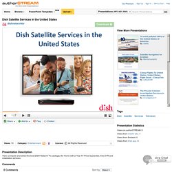 Dish Satellite Services in the United States