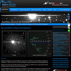 Mineur, autre satellite de Neptune