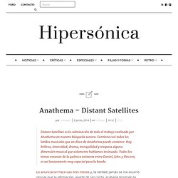 Anathema – Distant Satellites