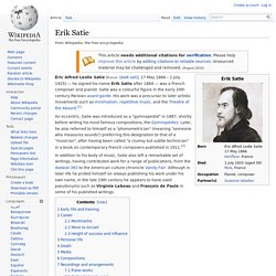 Erik Satie