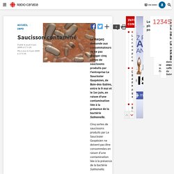 Saucisson contaminé