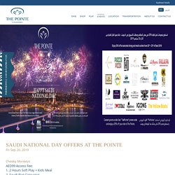 Saudi National Day Offers at The Pointe
