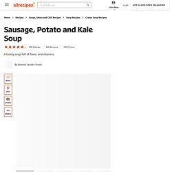 Sausage, Potato and Kale Soup Recipe